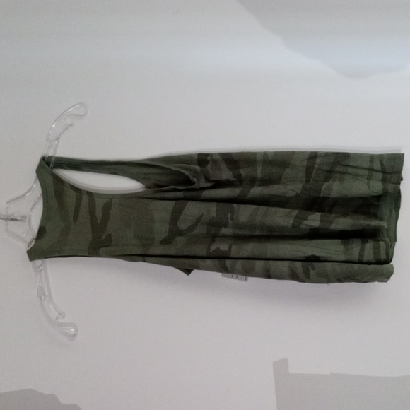 Vtg Splendid USA camo tank top xs EUC - Picture 3 of 5